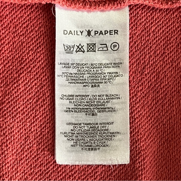 Men’s Daily Paper Coral Short-sleeved Sweatshirt, M - Picture 13 of 14